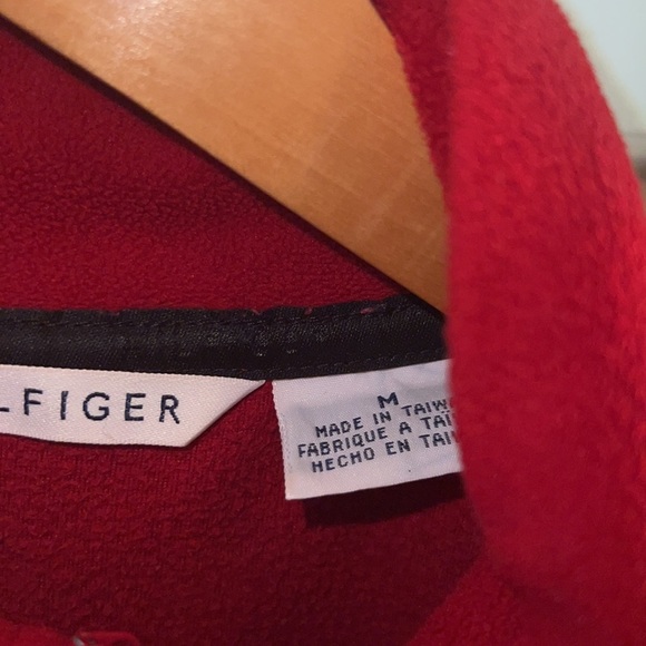 Tommy Hilfiger Fleece Pullover Size Medium - Picture 3 of 4